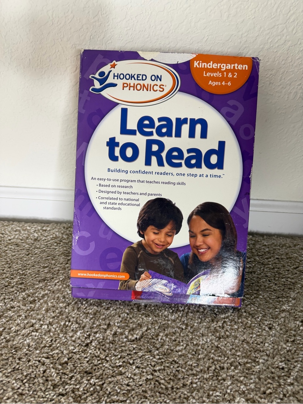 Learn to Read Kindergarten Levels 1 & 2 - Purple